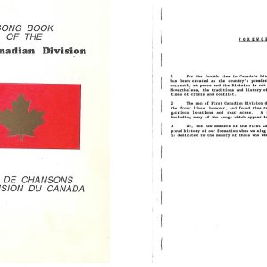 1 Canadian Division Song Book front.jpg